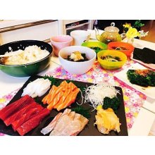 他の写真1: めっちゃ使いやすいサイズ！ 手巻きごはん専用 江戸前 のり屋の焼海苔 四切30枚入×2袋
