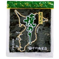 一度食べたら忘れられない江戸前 青まぜの焼海苔 全形10枚入×1帖
