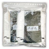 【業務用】国内産 添加物不使用の美味しいコンビニおにぎりが作れるフィルム入り焼海苔 中川パリ太郎 半切100食入