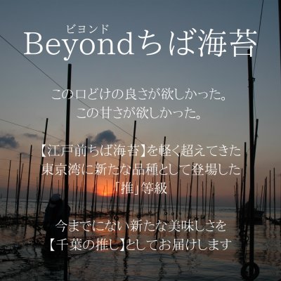 画像3: 【数量限定】 令和７海苔年度 奇跡の焼海苔 千葉の推し 江戸前ちば海苔 推等級 全形10枚入