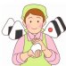 画像7: 海苔屋が厳選したおにぎり型 押型 これであなたもおにぎり職人！食洗機対応 おむすび 2個用 ホワイト 145×80×H55mm (7)