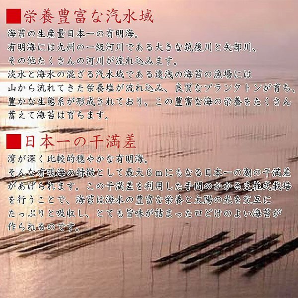 画像5: ＼我が家はおにぎり屋さん♪／ 有明産 おにぎり用 焼海苔 三切100食 (5)